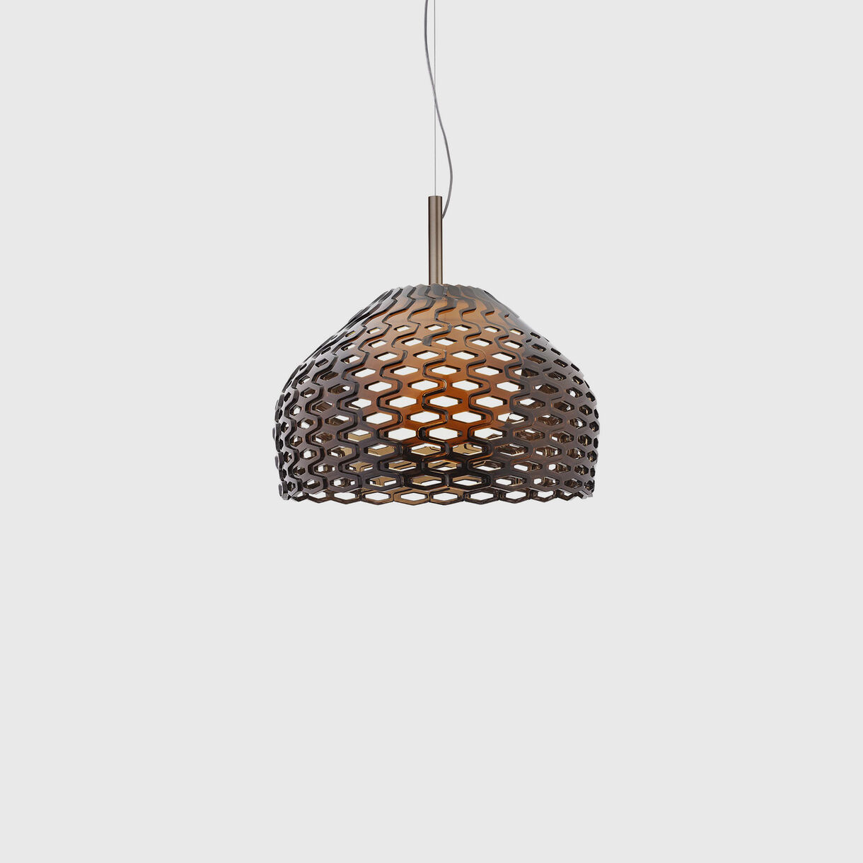 Tatou Suspension Lamp S2, Ochre Grey