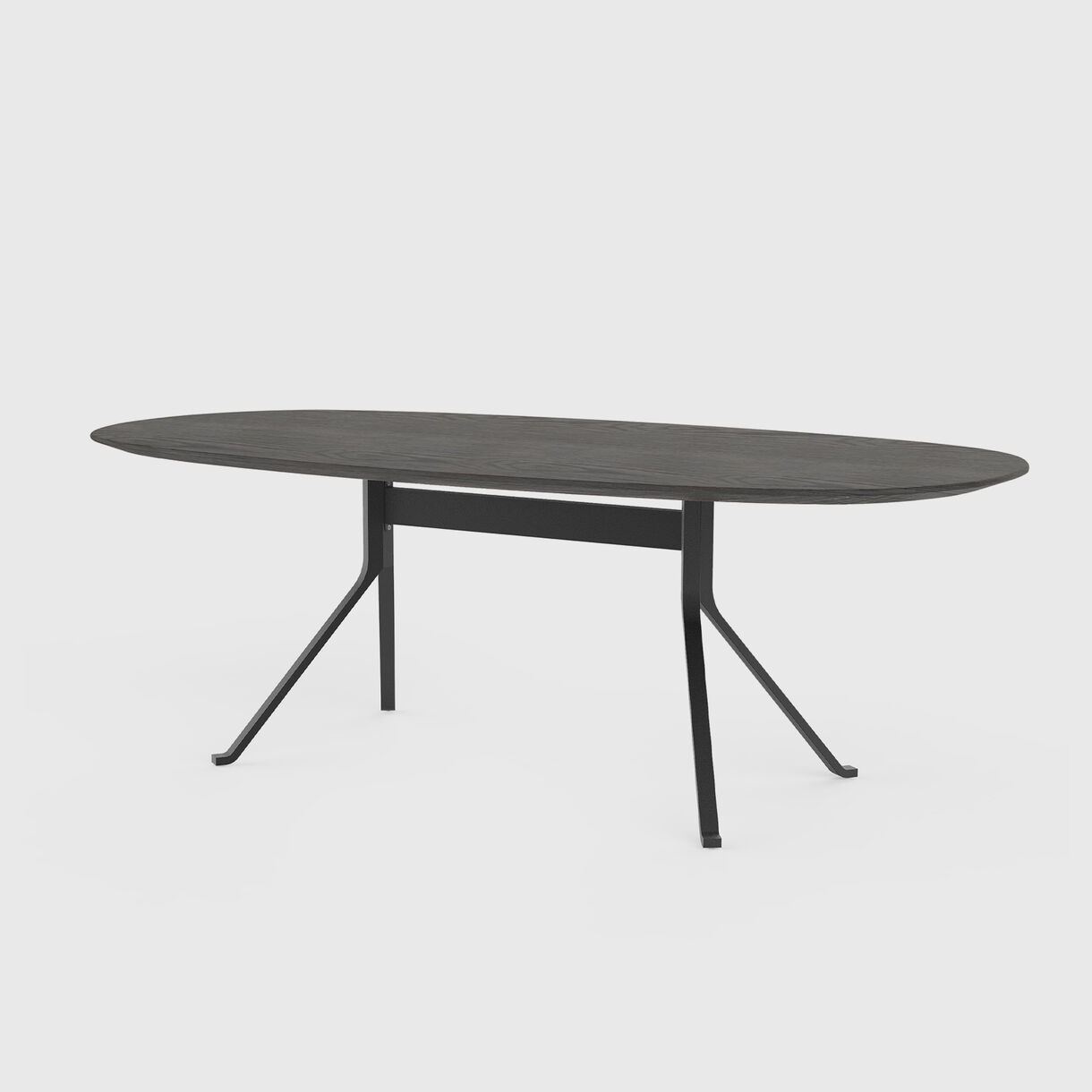 Blink Oval Dining Table Wood Top