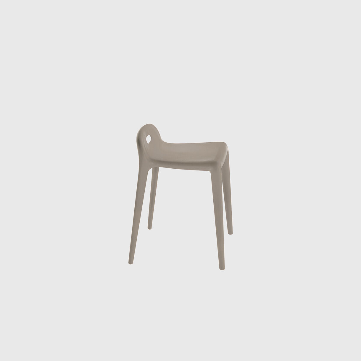 Yuyu Stool, Low, Beige