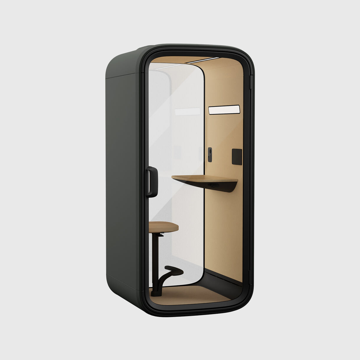 Framery One Compact Work Pod, Winter Moss, Sand
