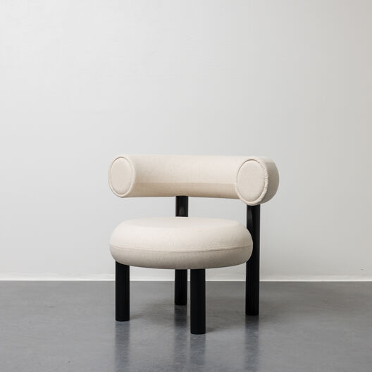 Fat Lounge Chair, Alabaster