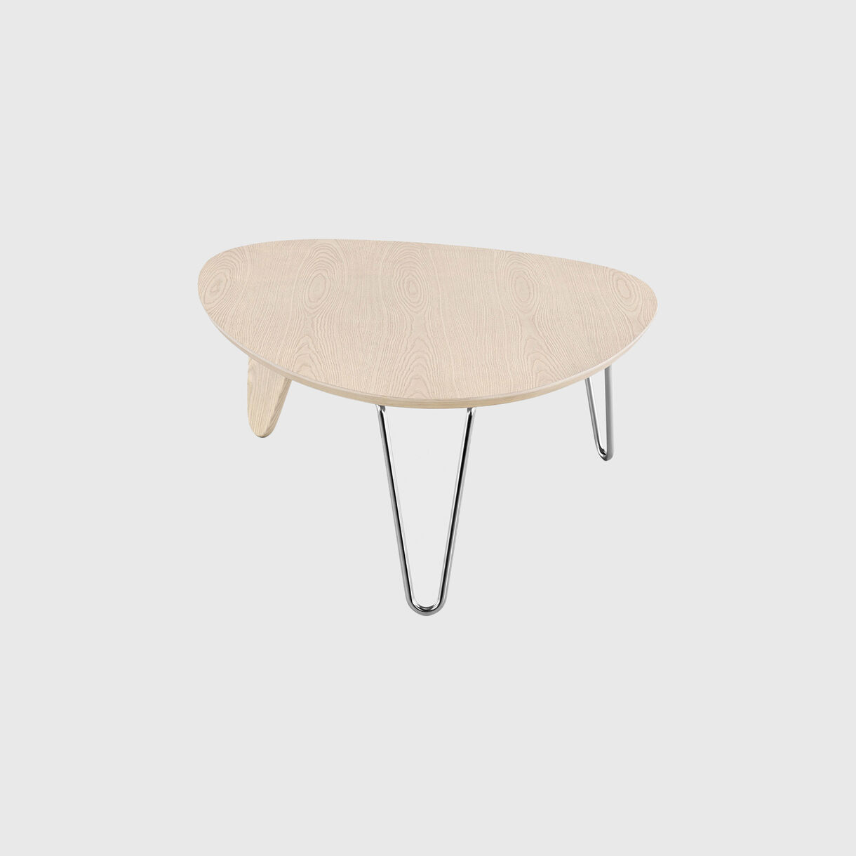 Rudder Coffee Table, White Ash