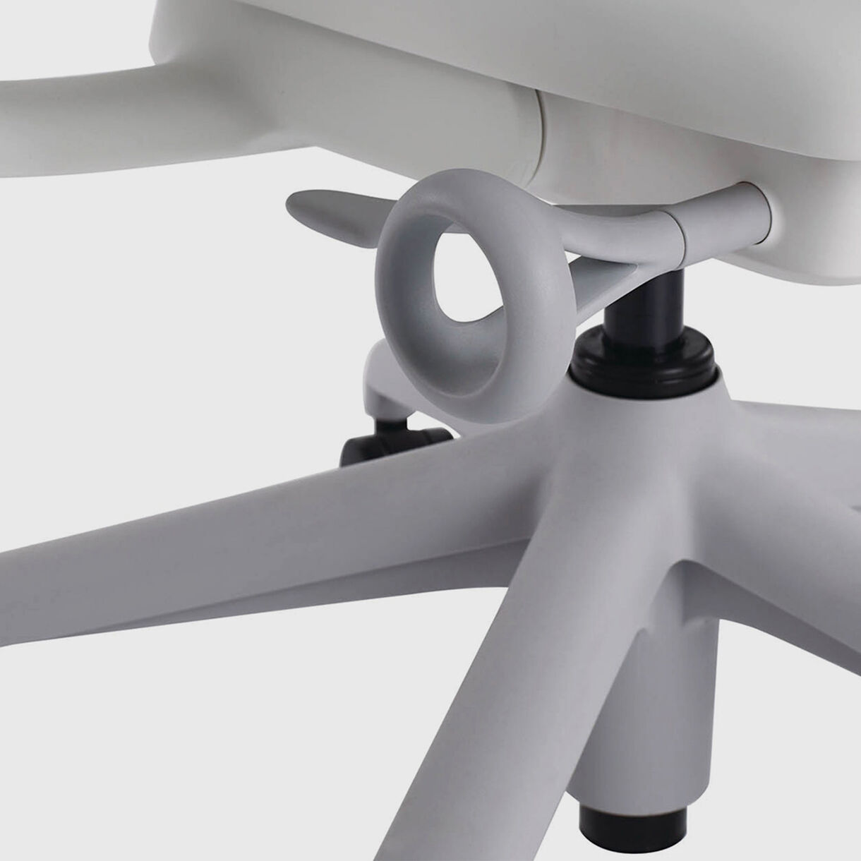 Sayl Chair, Height Adjustable Arms, Zen Mercury