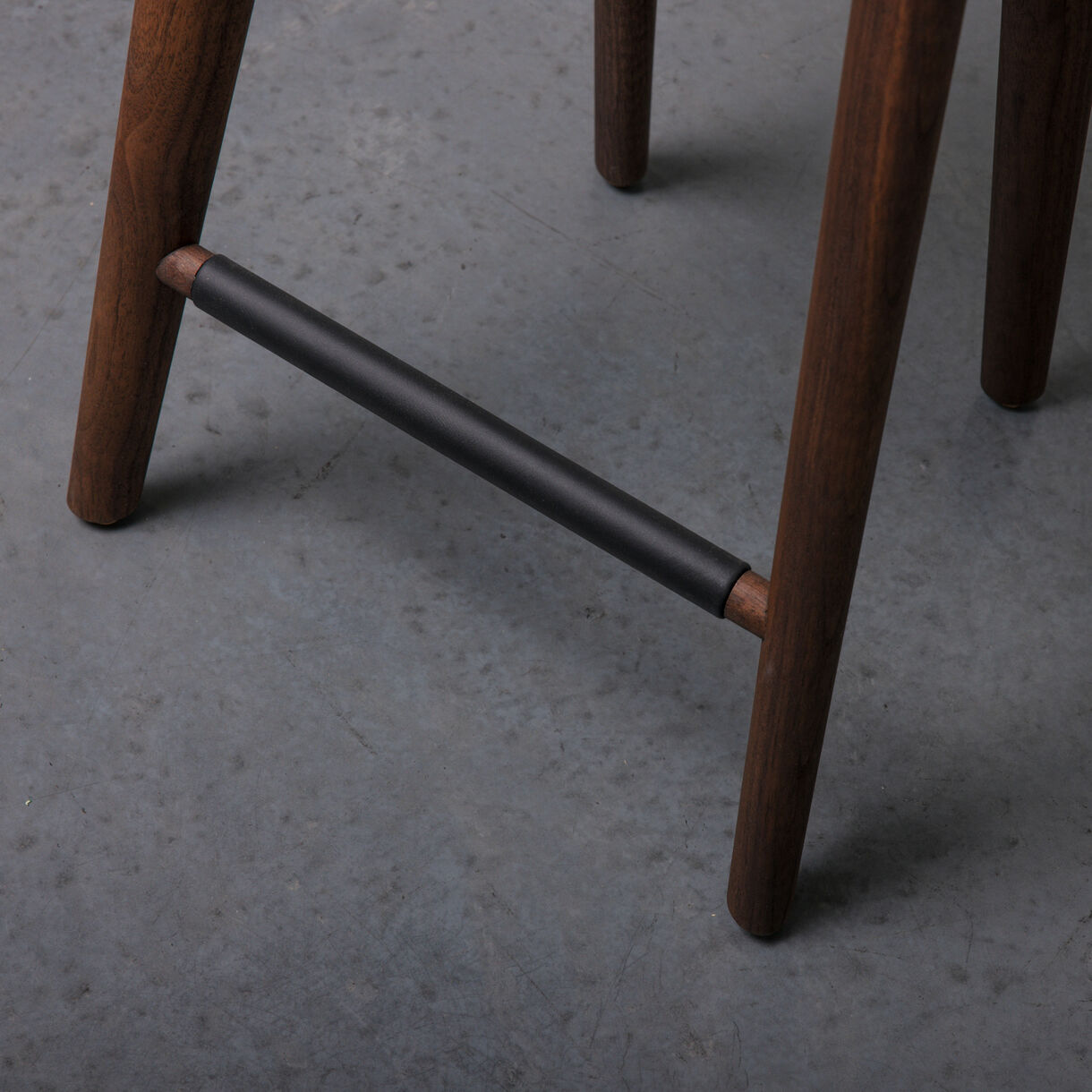 Tractor Stool, Counter Height, Walnut