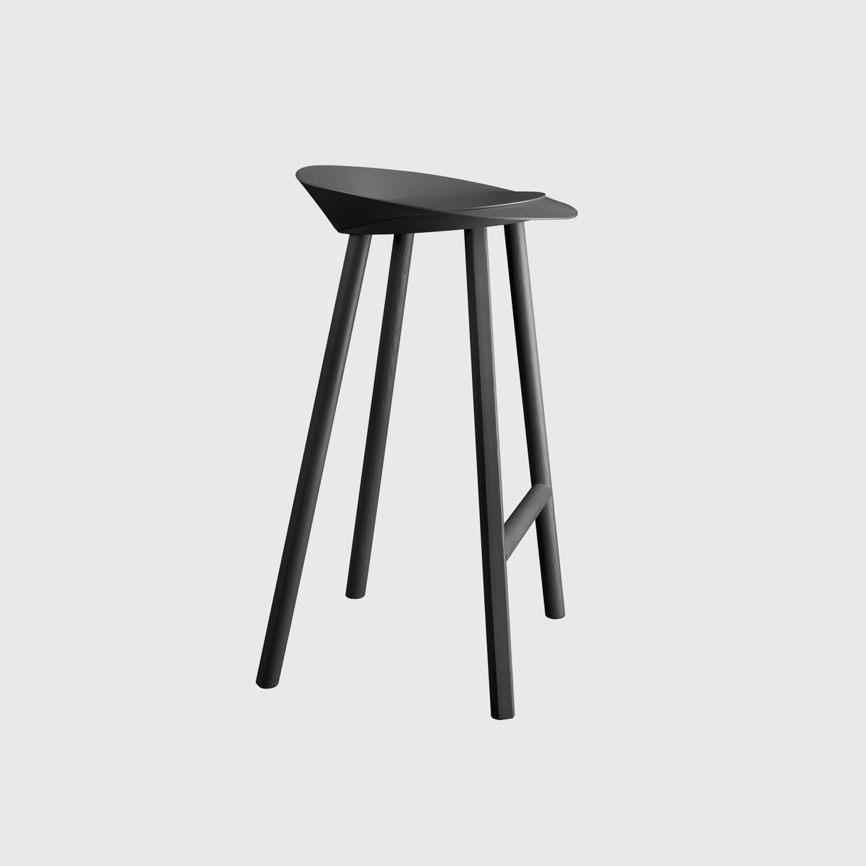 Jean Stool, Jet Black