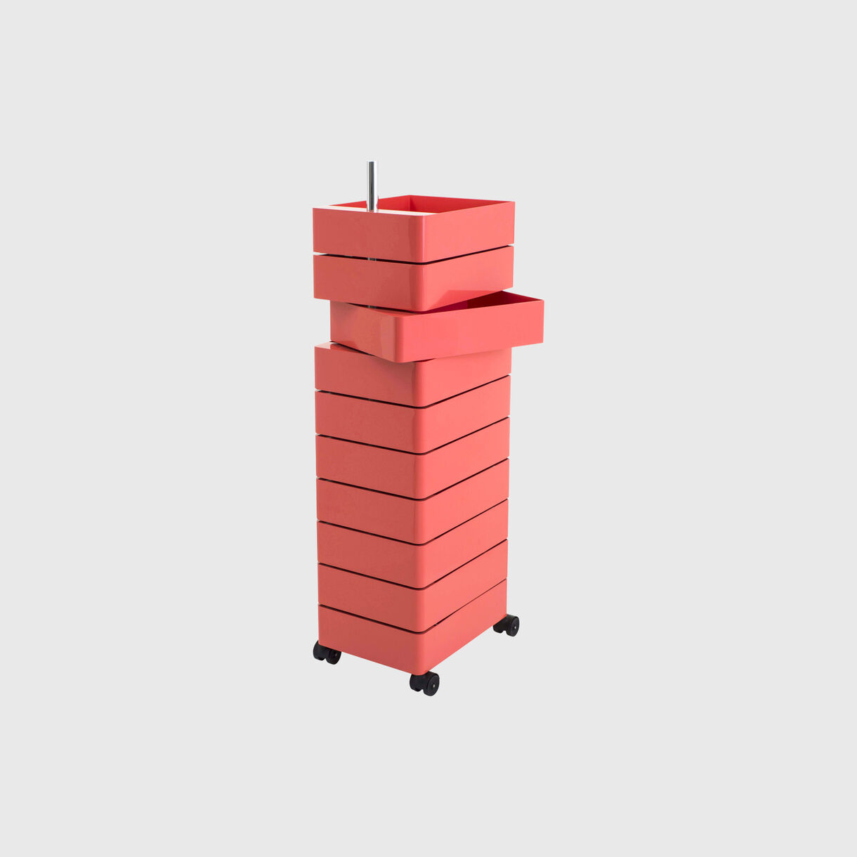360° 10 Drawer Container, Pink