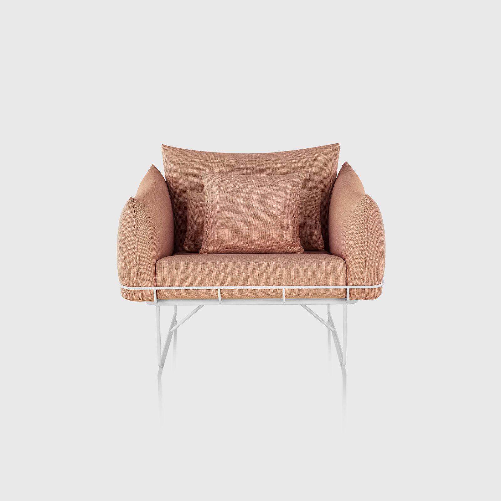 Herman Miller Wireframe Club Chair Living Edge