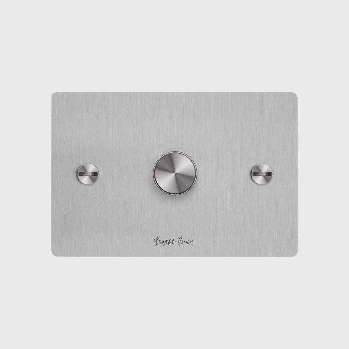 1G Dimmer Switch, Steel
