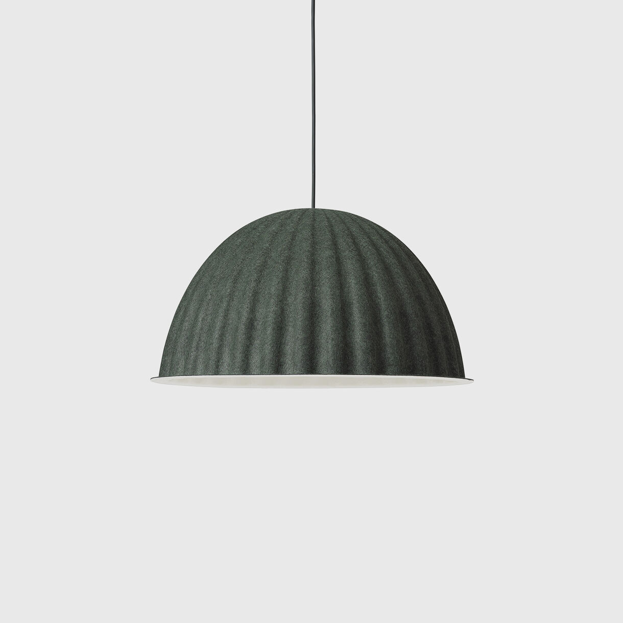 Under the Bell Pendant Lamp, Small, Dark Green