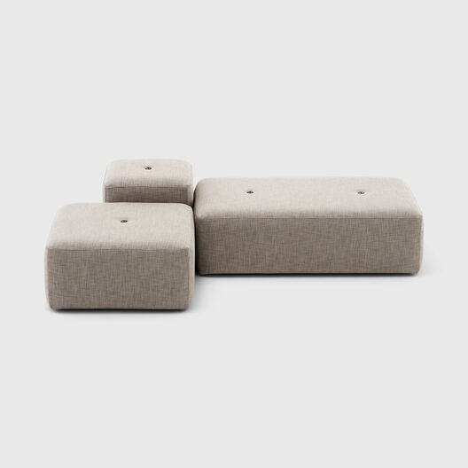 Double Poufs