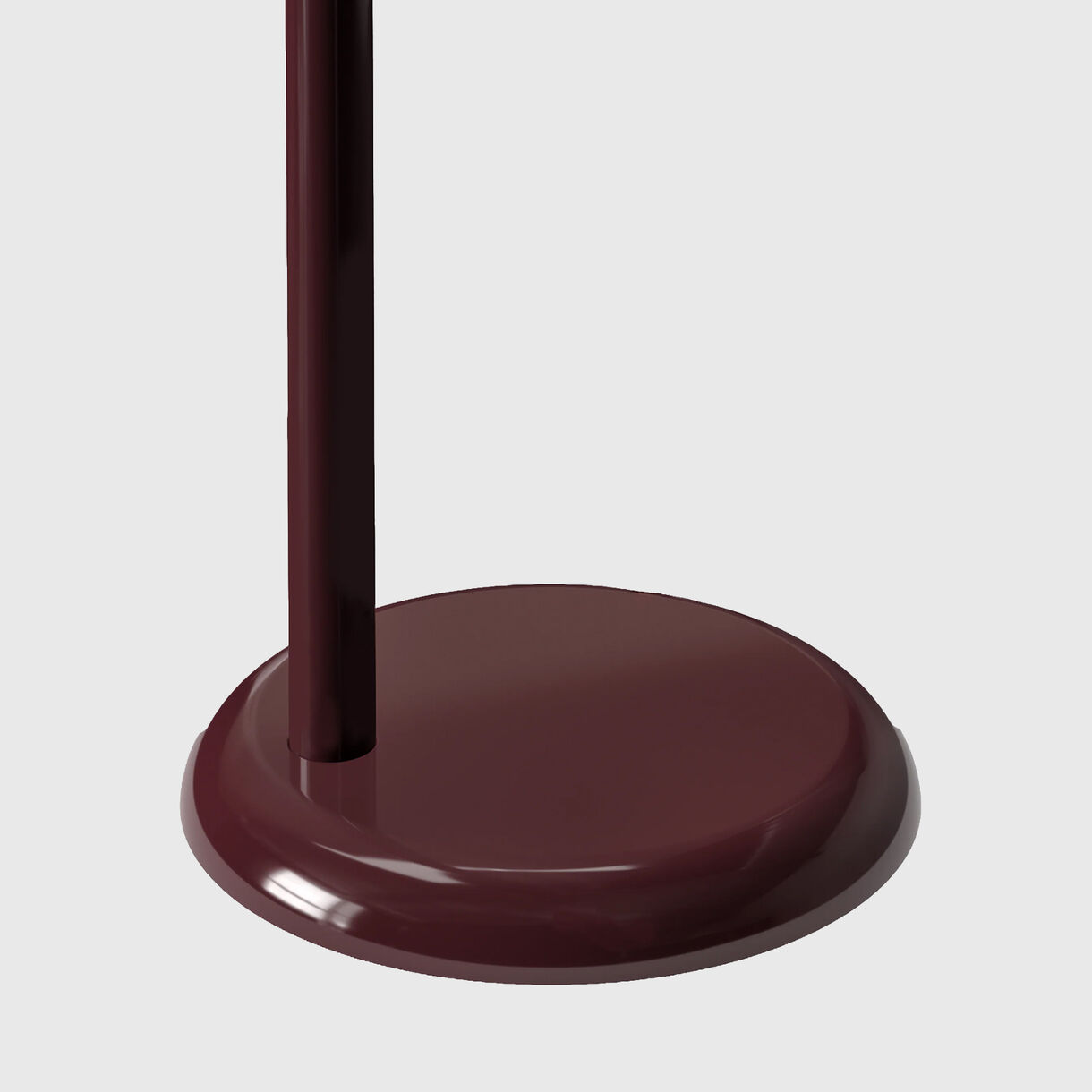 Spot Side Table, Burgundy