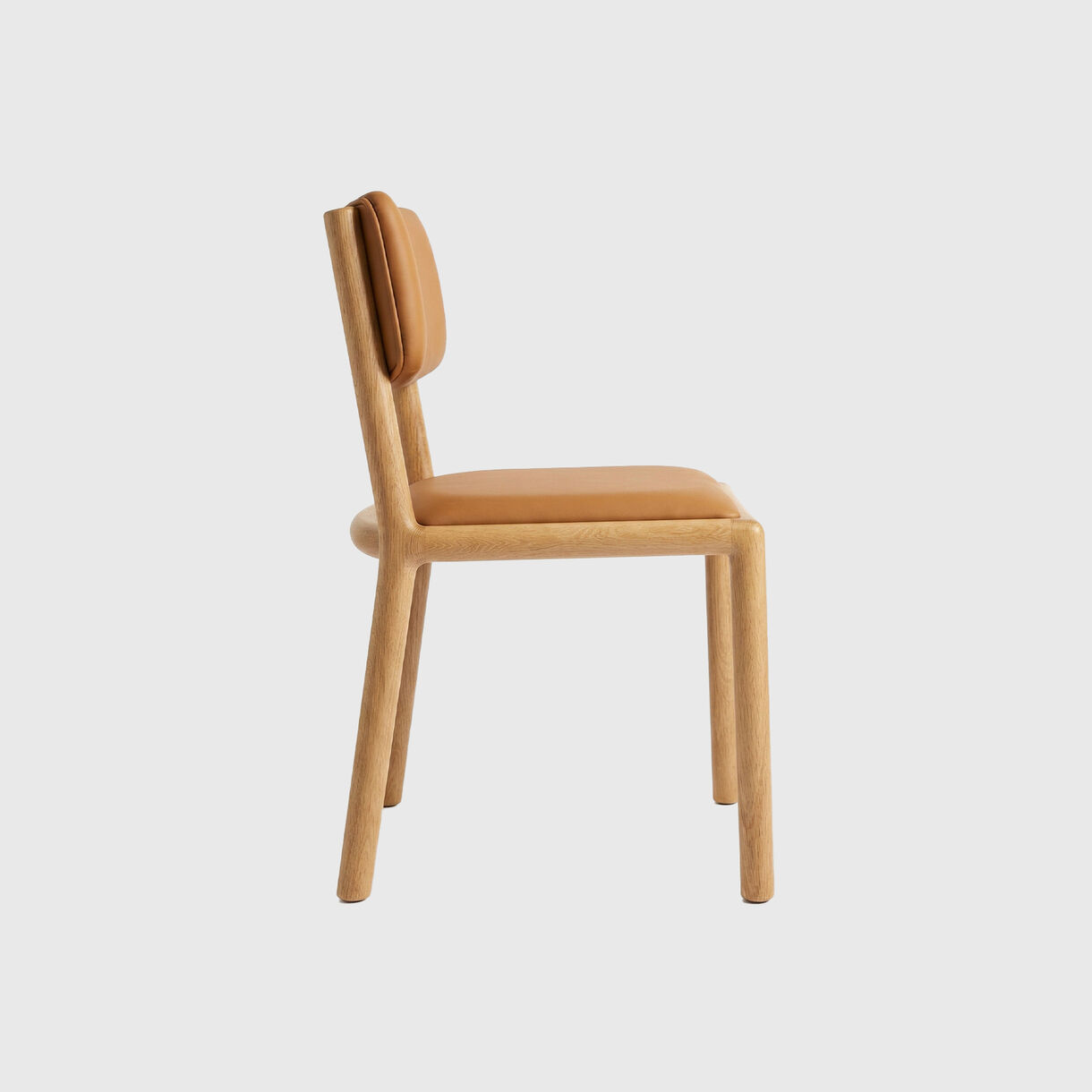 Palisade Chair, American Oak, Hickory Leather