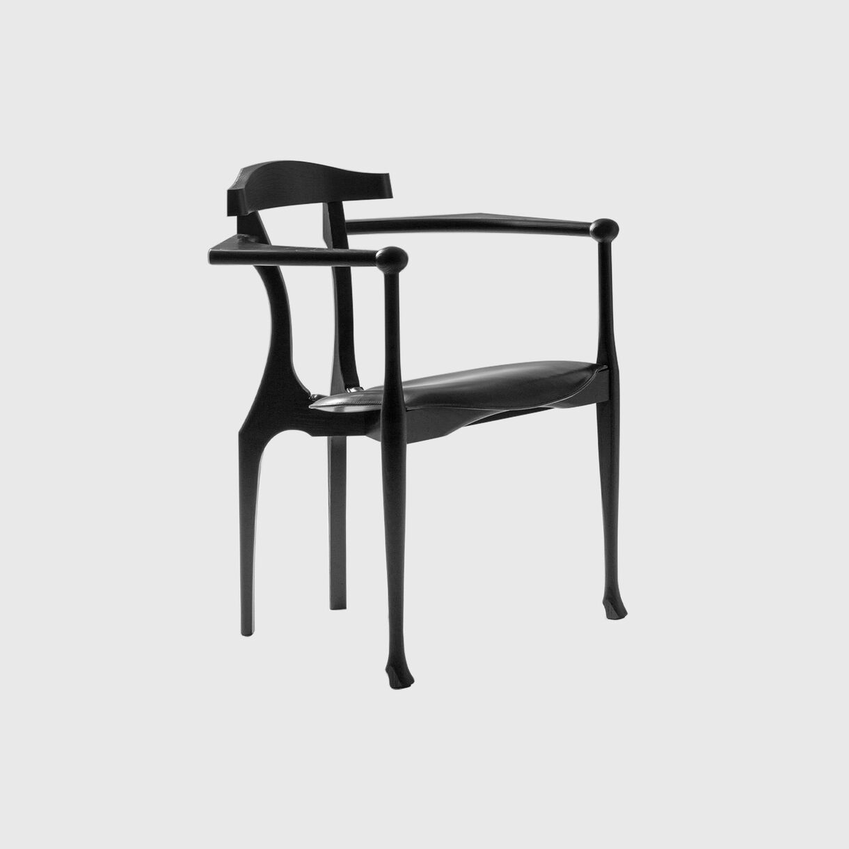 Gaulino Easy Chair, Black Lacquer