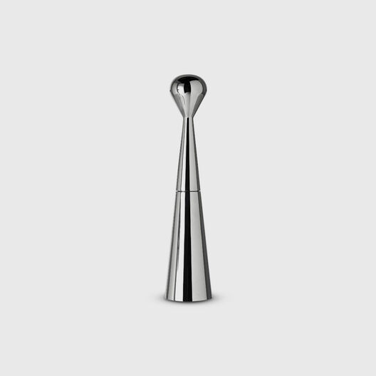 Mill Grinder, Tall, Polished Stainless Steel