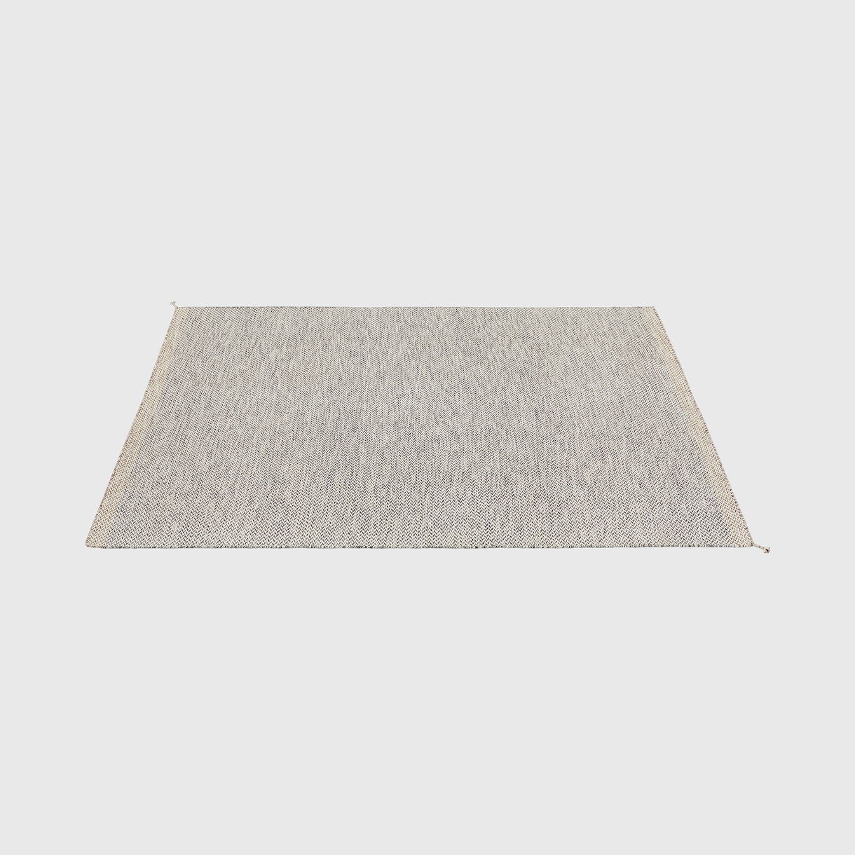 Ply Rug, Recycled, Black & White