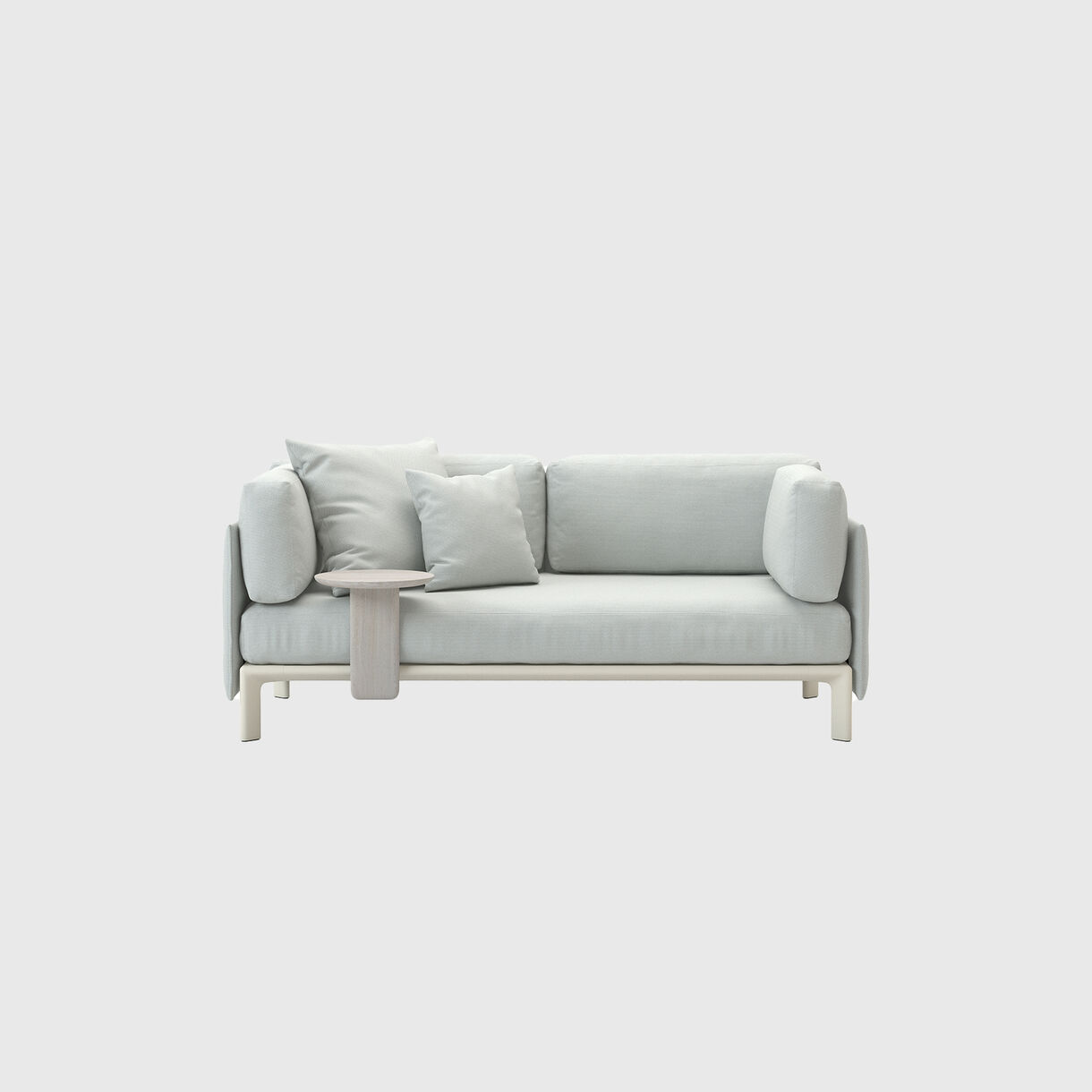 Anagram Modular Sofa, Laser Ice Blue Cream
