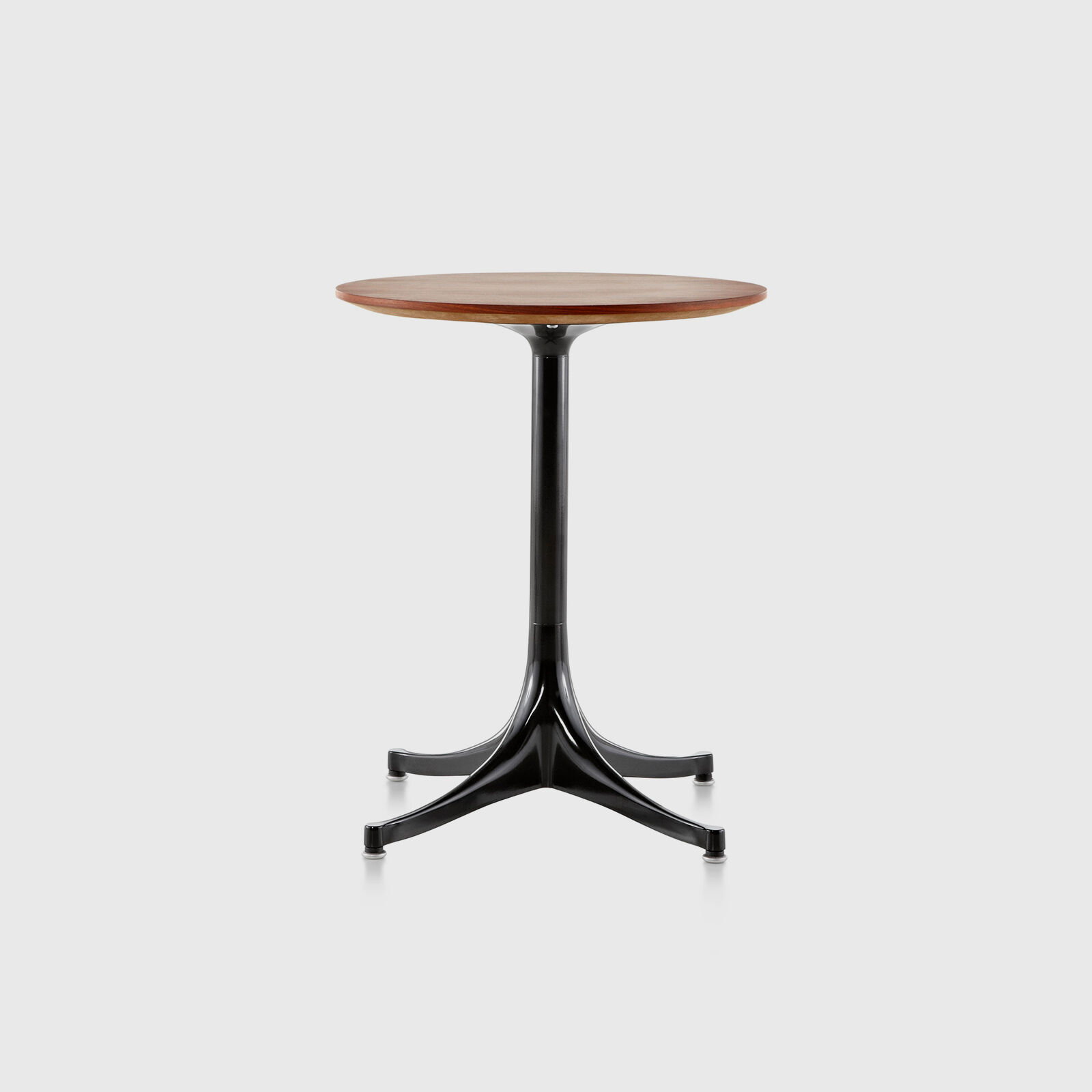 Stone pedestal side shop table