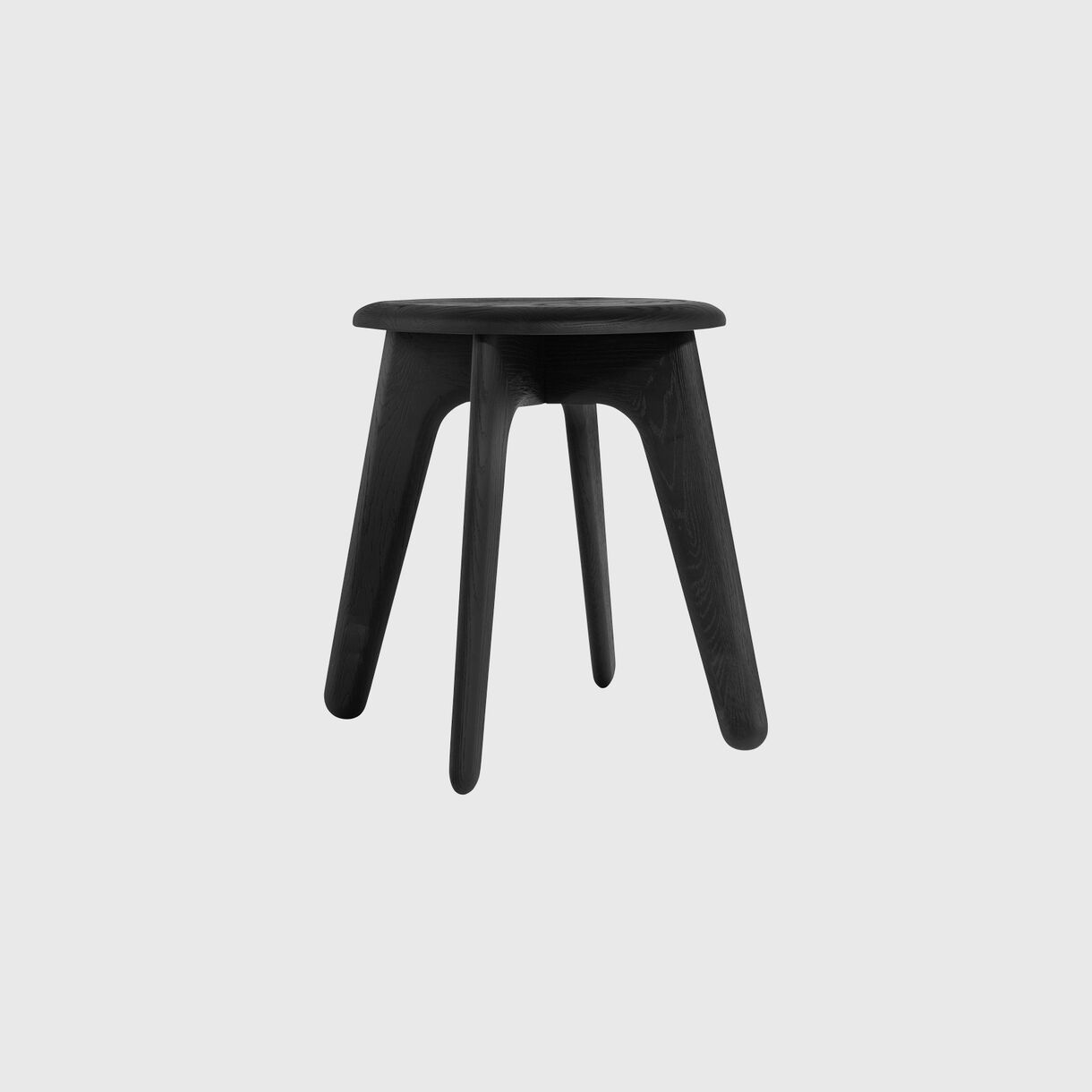 Slab Stool & Side Table, Black