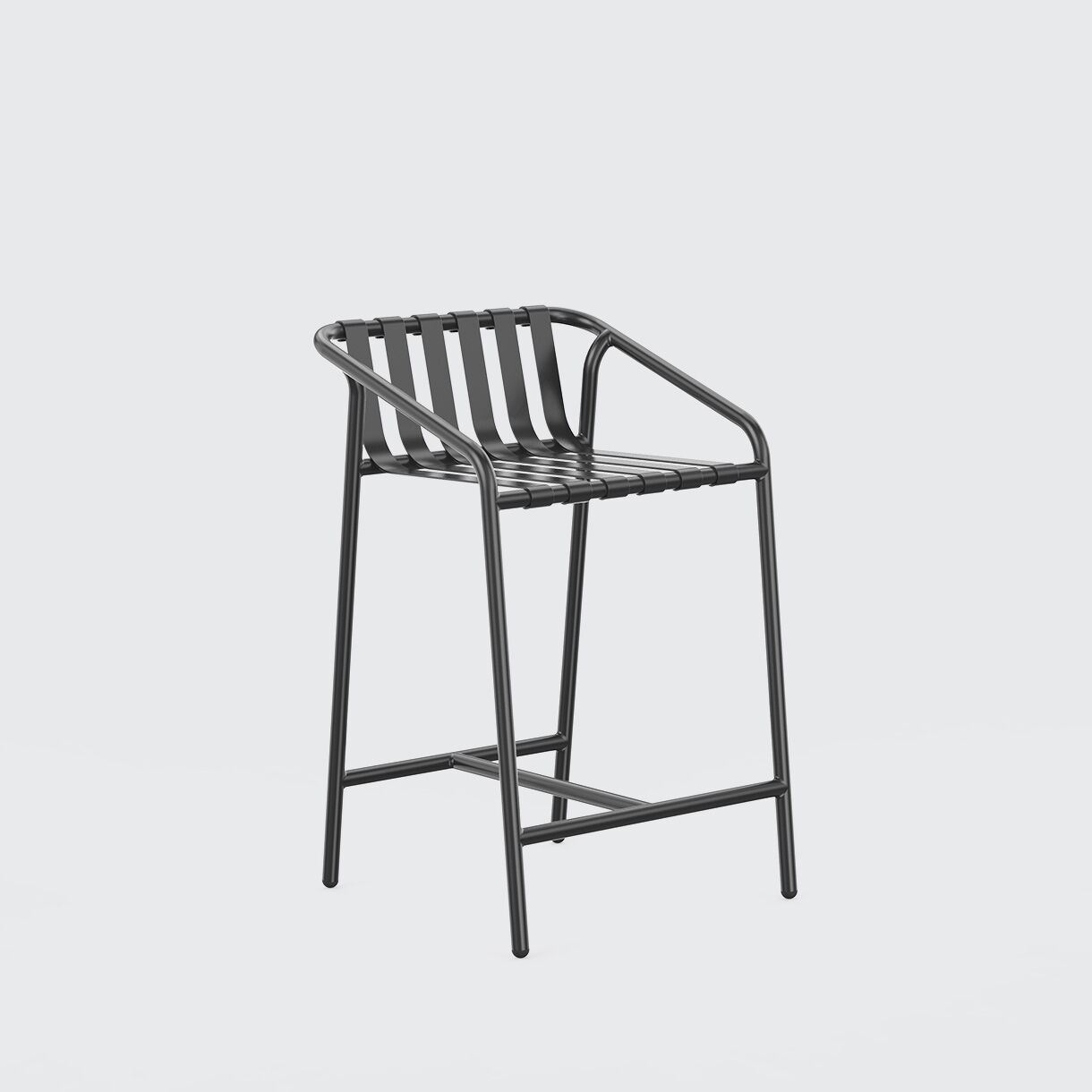 Strap Bar Chair, 650, Black