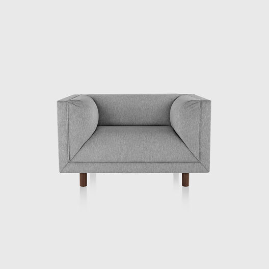 Rolled Arm Club Chair