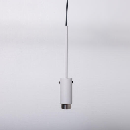 Exhaust Pendant Light, Stone & Steel