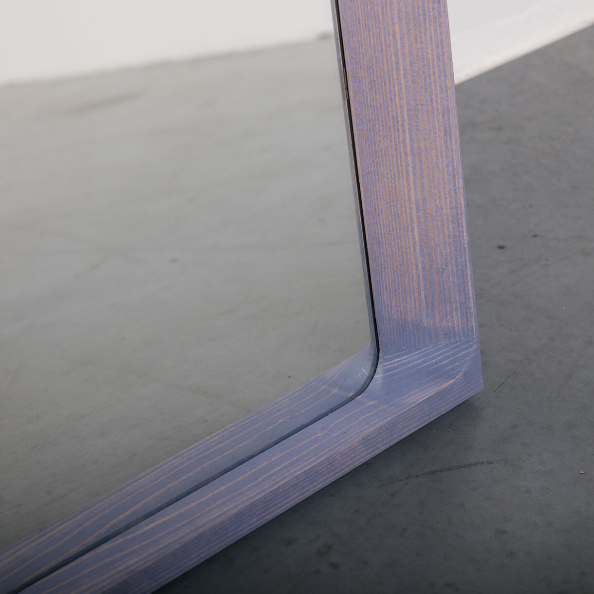 Arced Mirror, Small, Light Lilac