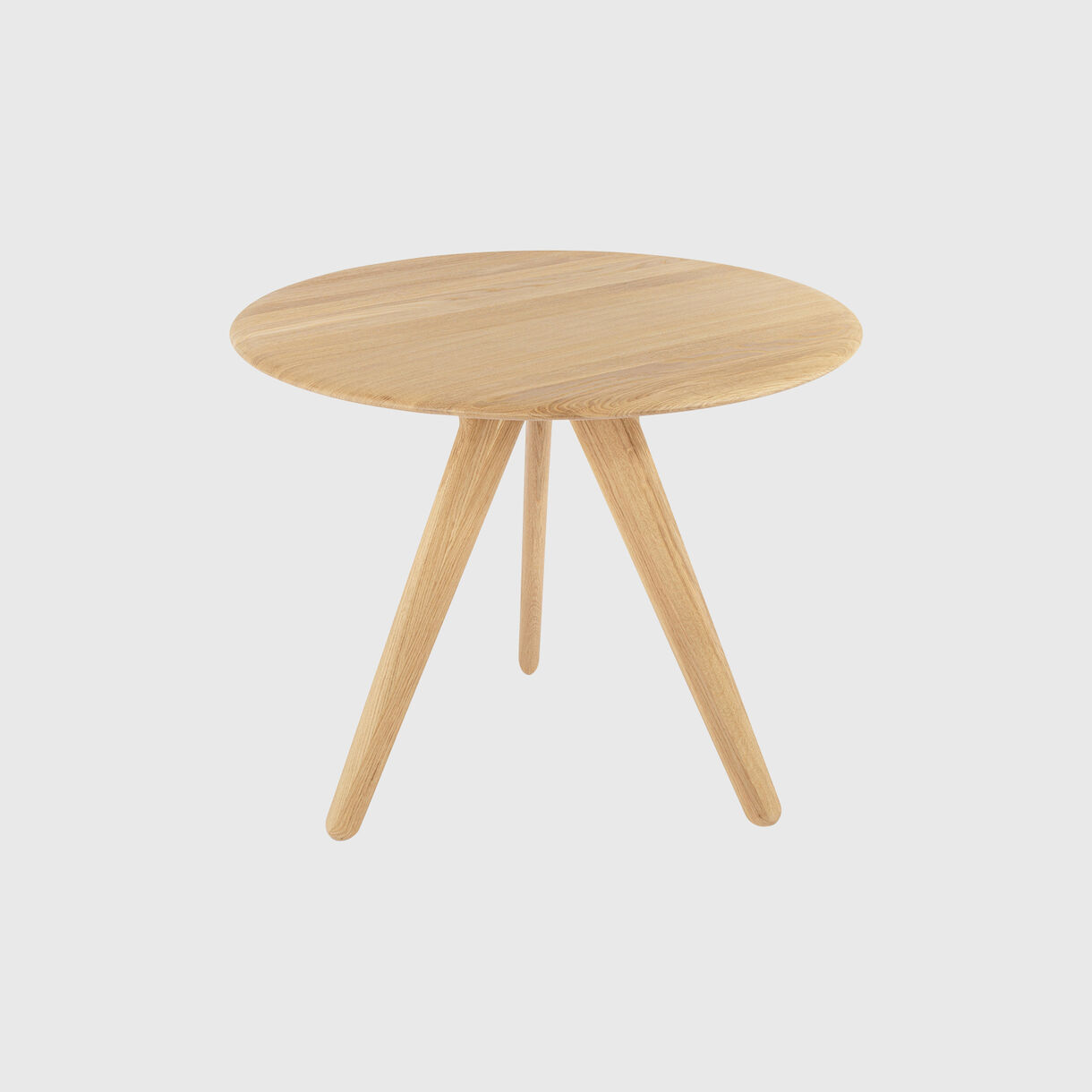 Slab Dining Table, Round, &Oslash; 900mm, Natural