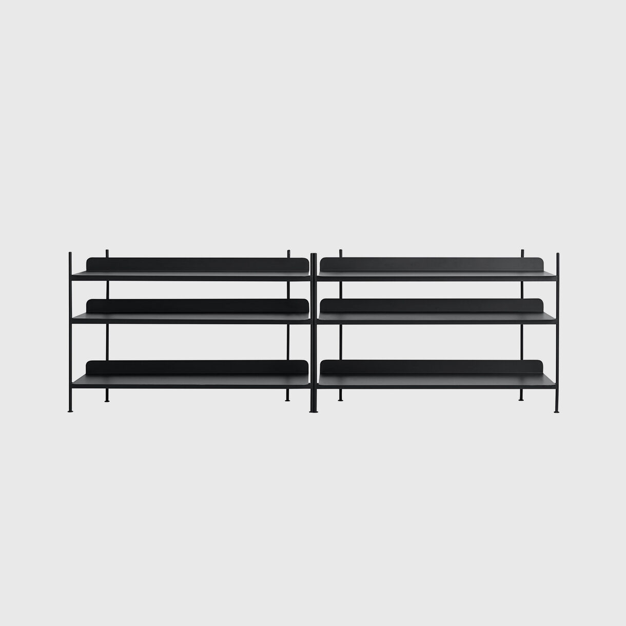 Compile Shelving System, Configuration 6, Black