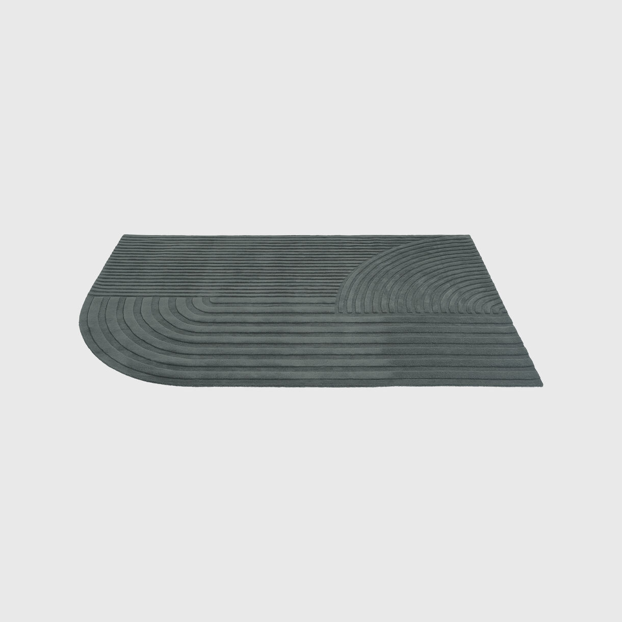 Relevo Rug, 2000 x 3000mm, Dark Green