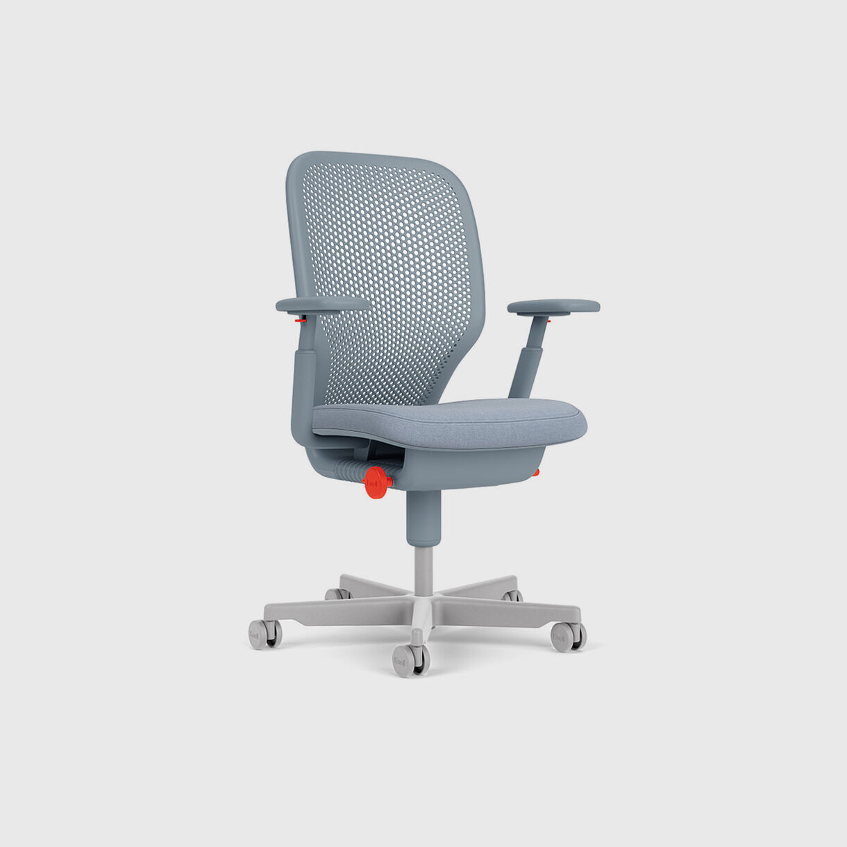 Newson Task Chair, Graphite, Grey Base