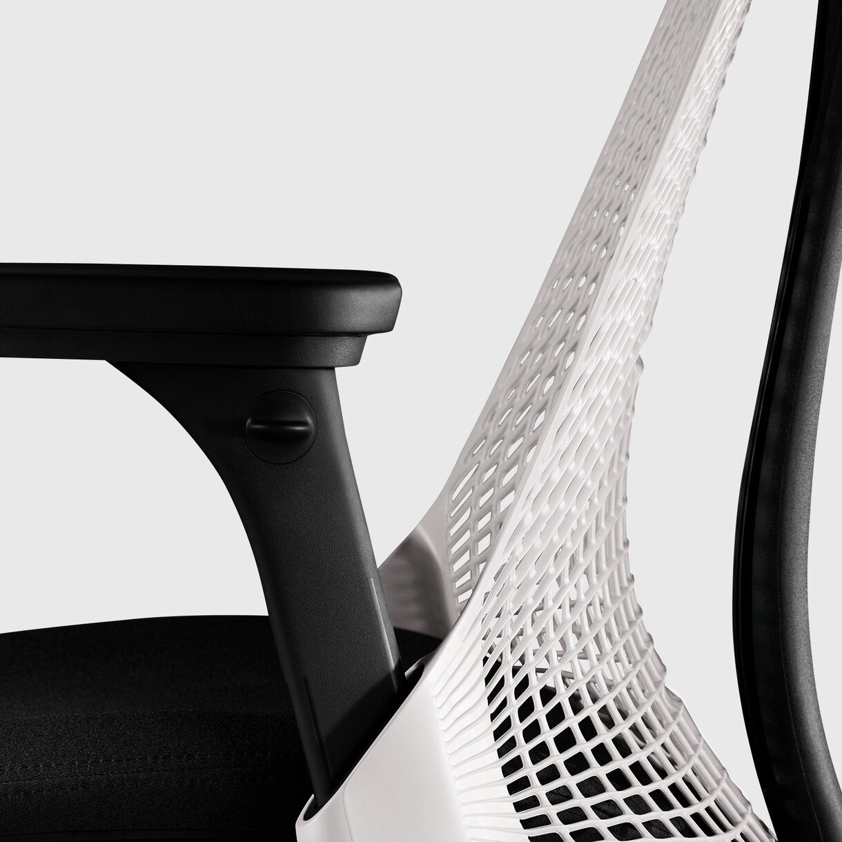 Sayl Gaming Chair, Studio White & Red