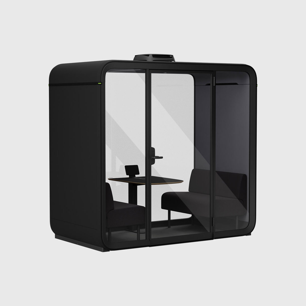 Framery Four Meeting Pod, Black, Grey