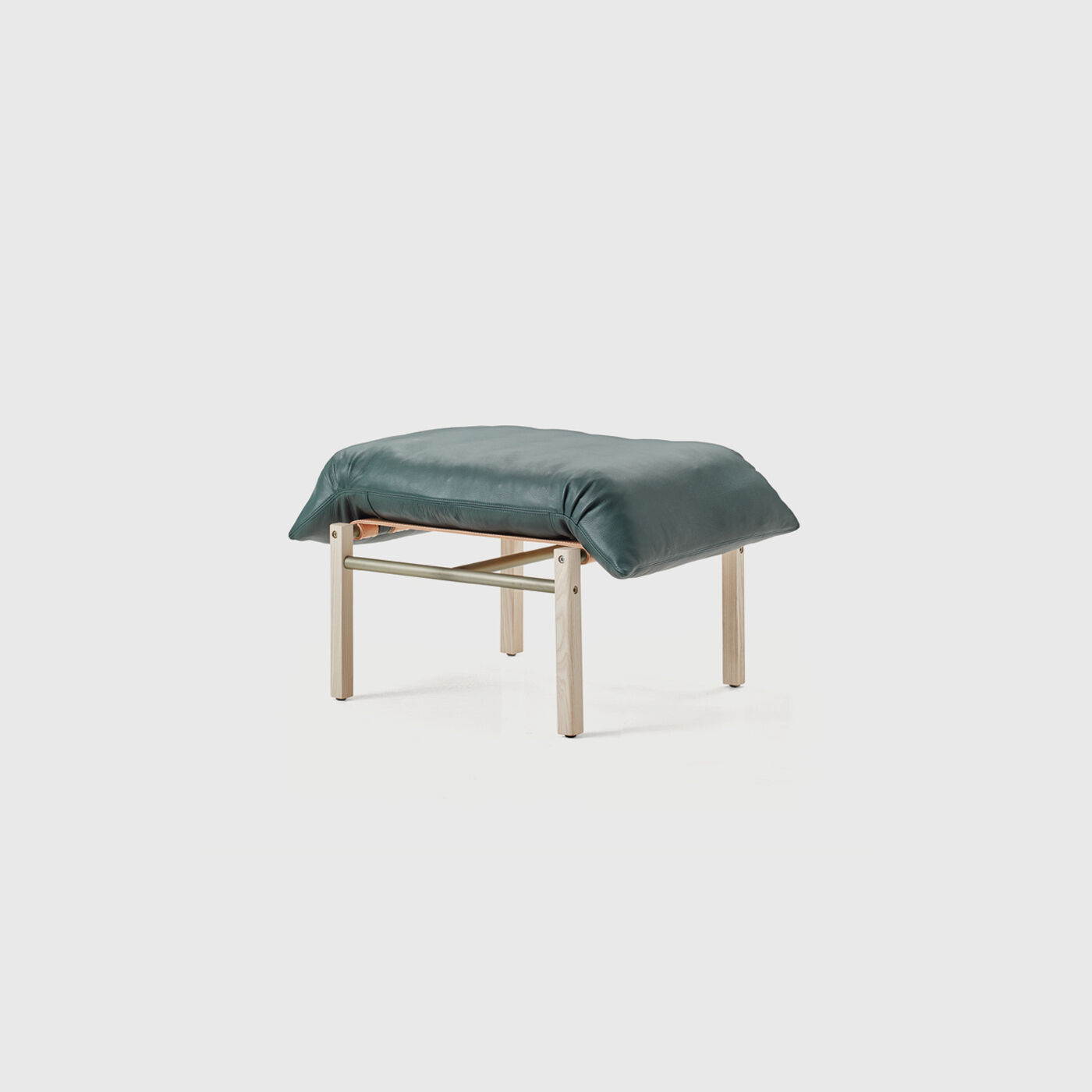 BassamFellows Sling Ottoman Living Edge