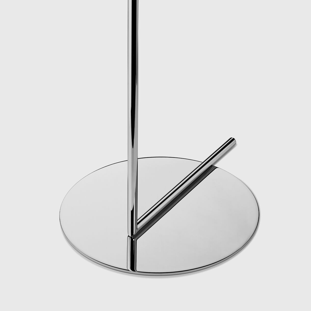 IC Floor Light, Chrome, Detail