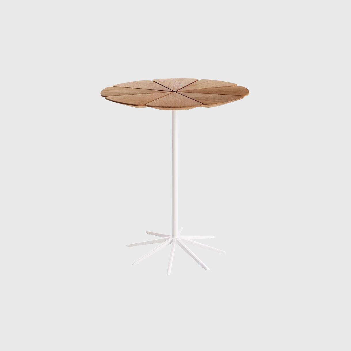 Petal Side Table, Teak