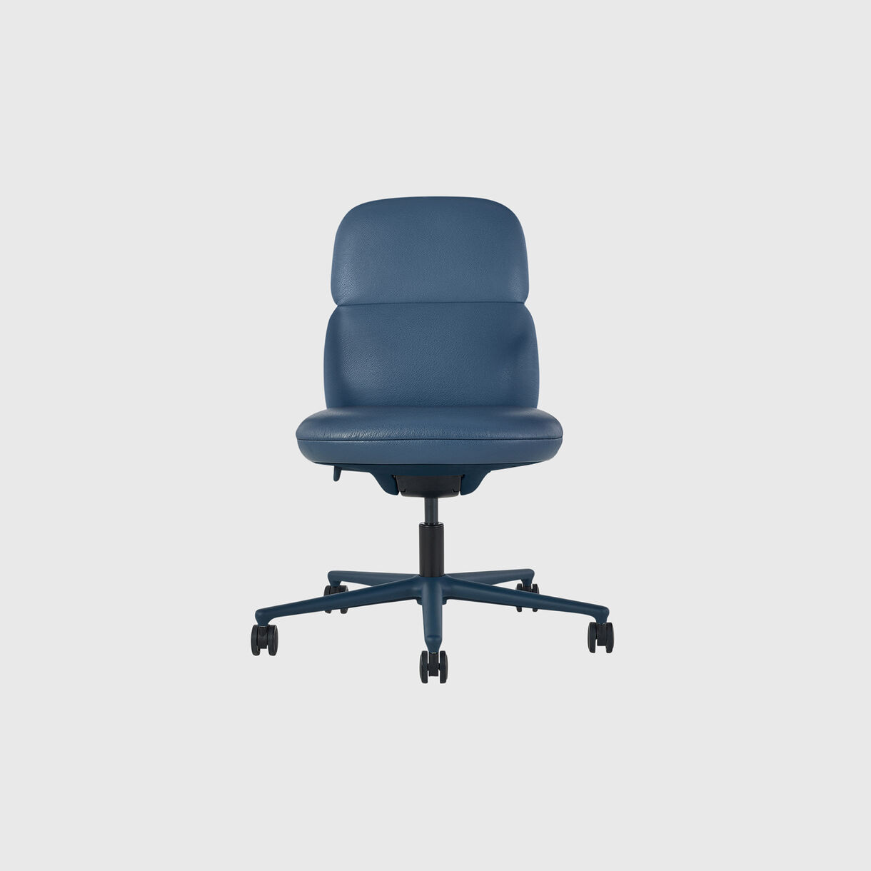 Asari Chair Mid Back, No Arms, Jettison