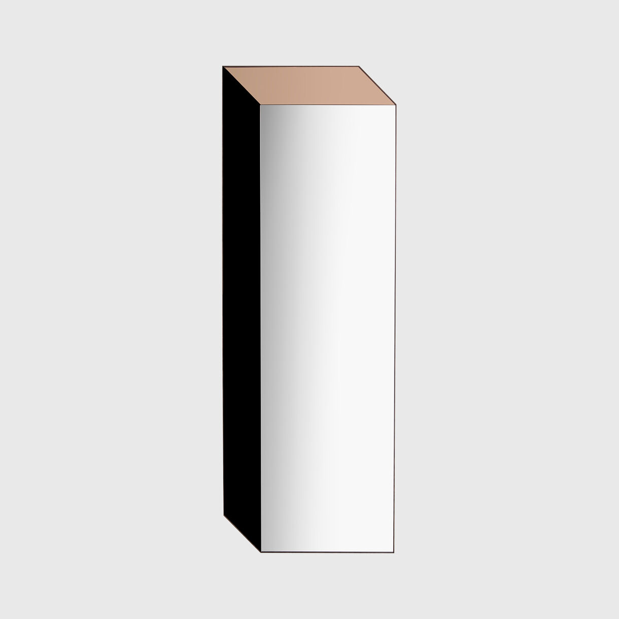 Cuboid Mirror, Peach