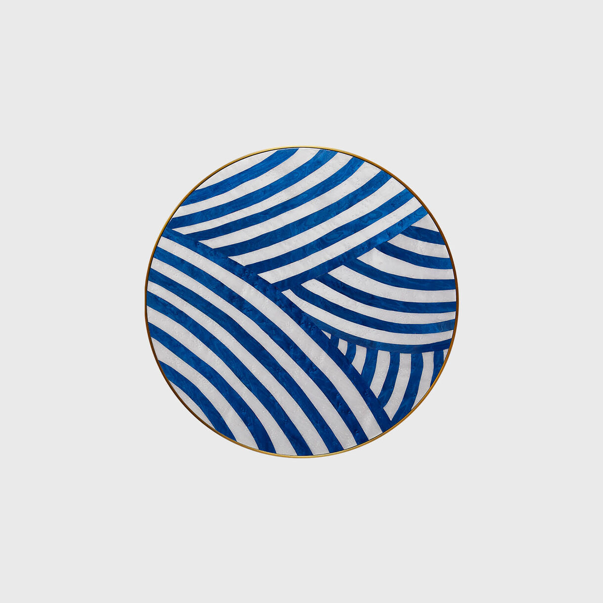 Inky Dhow Lustre Side Table