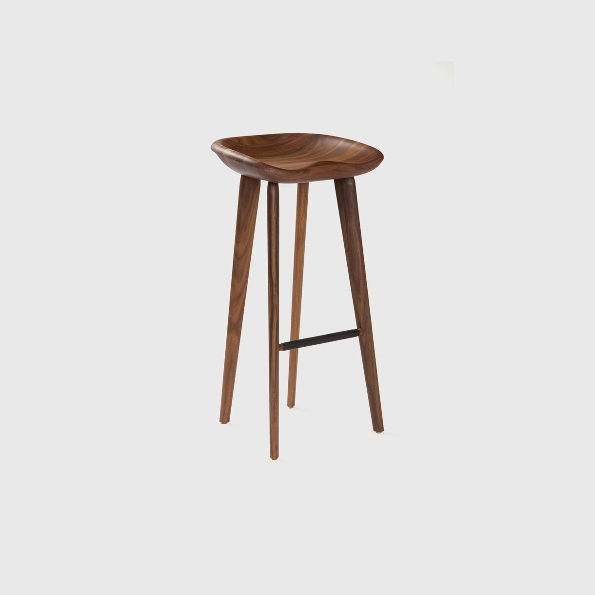 BassamFellows Tractor Stool Living Edge