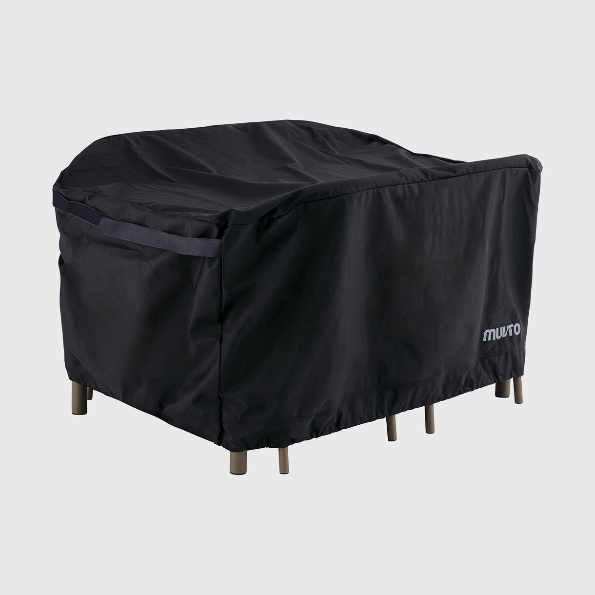 Linear Steel Outdoor Table Cover, 4-6 Seat