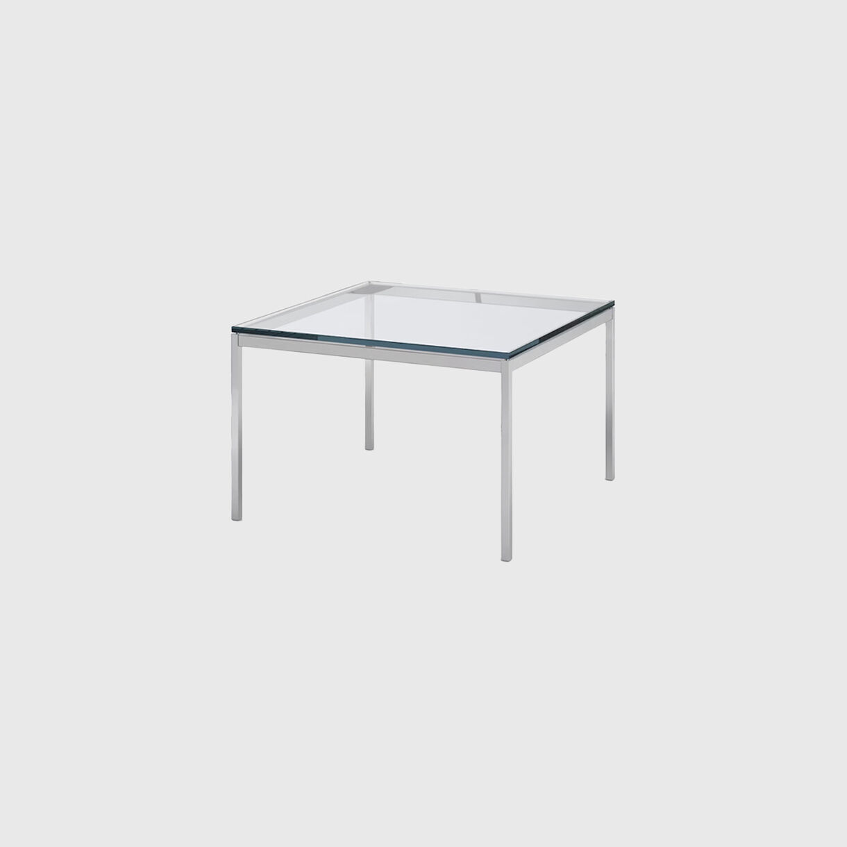 Florence Knoll Side Table, Glass, 750