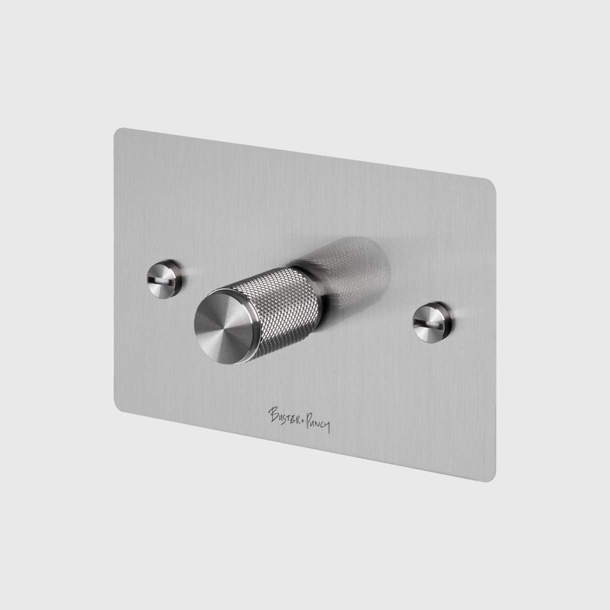 1G Dimmer Switch, Steel