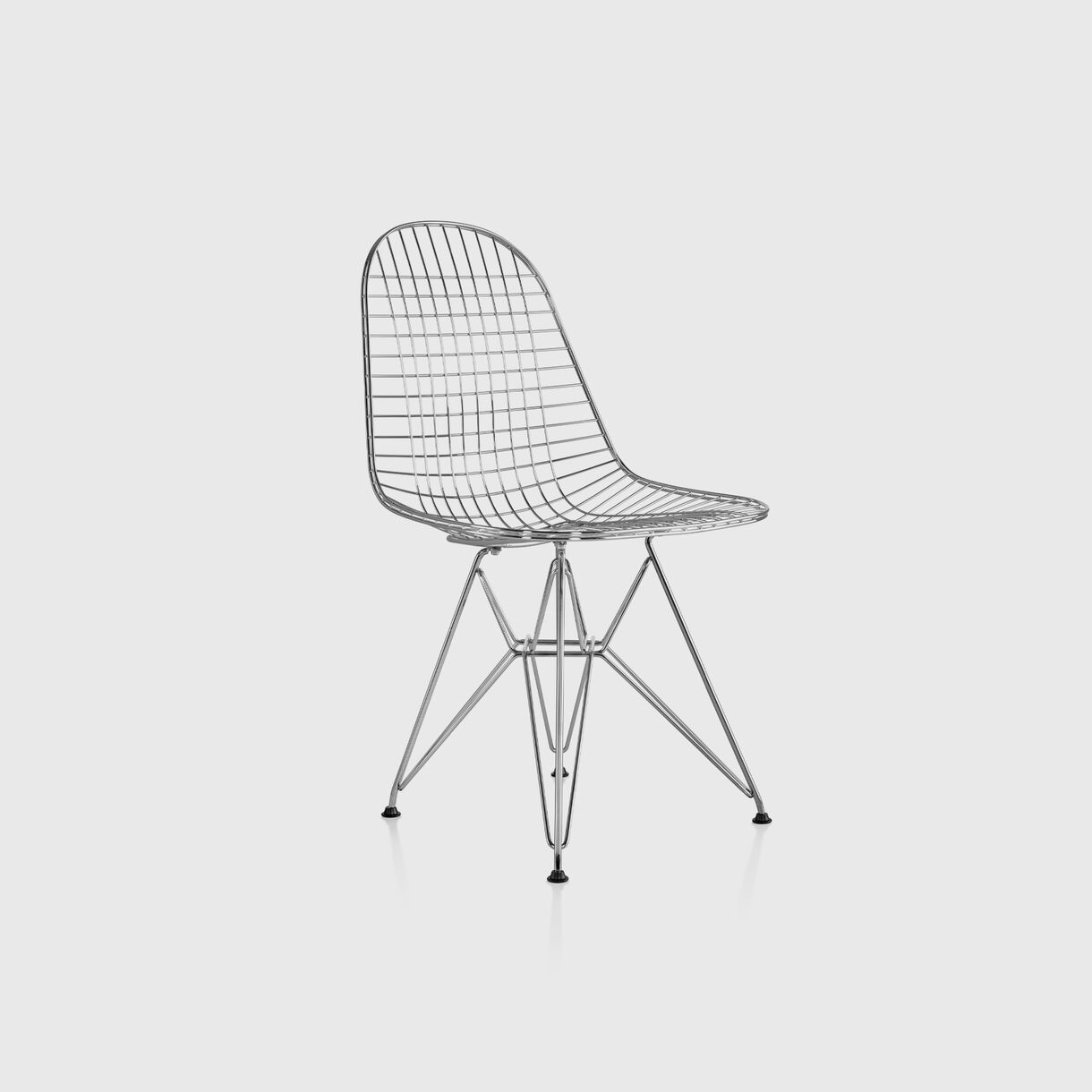 Eames Wire Chair, Wire Base, Chrome