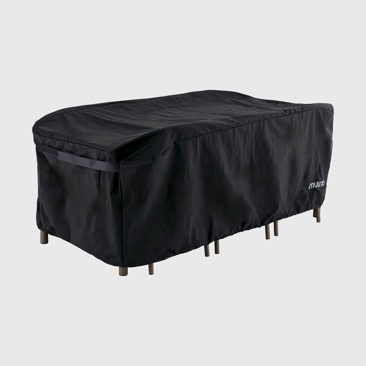 Linear Steel Outdoor Table Cover, 6-8 Seat