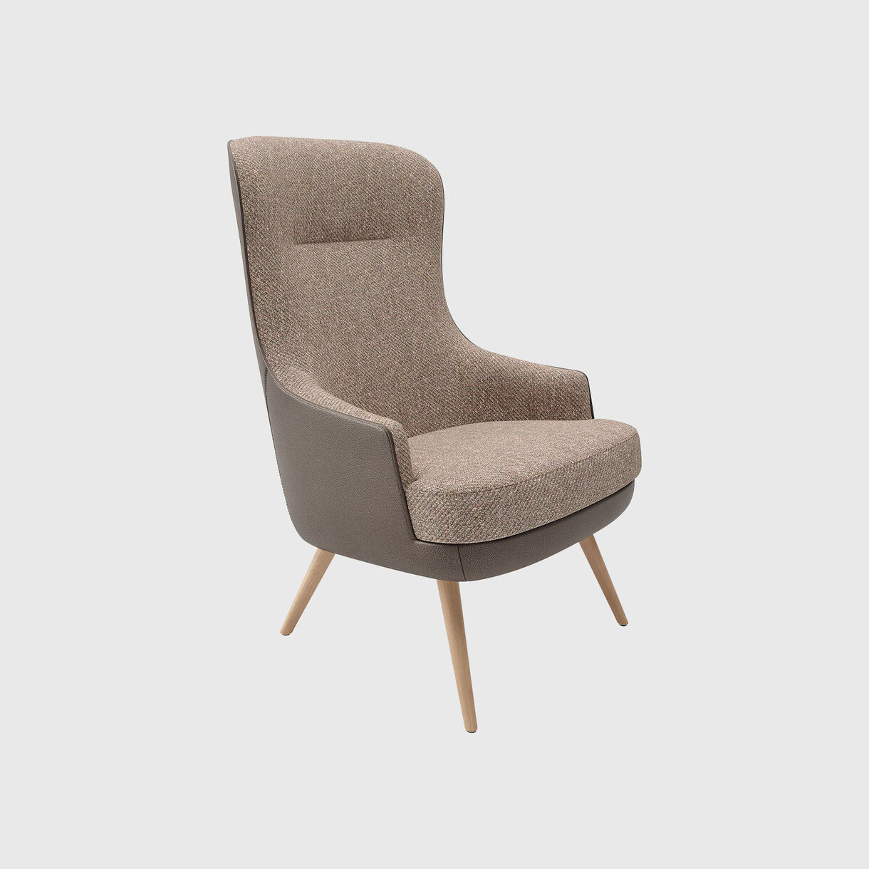 375 Relaxchair, Quarter Front, Greige