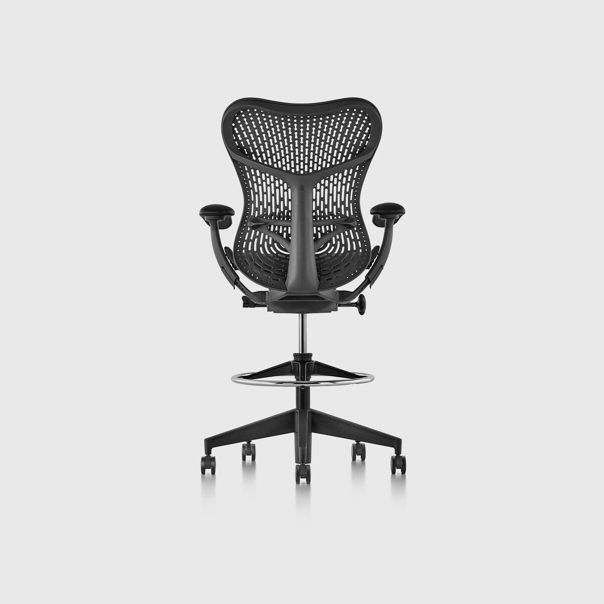 Mirra 2 Stool, TriFlex Back, Graphite