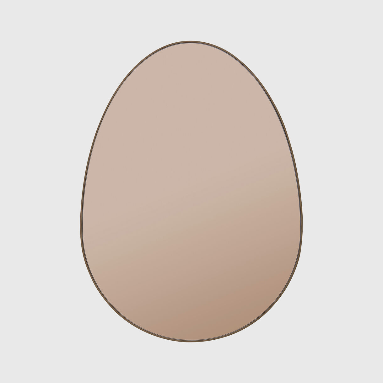 Egg Mirror, Peach