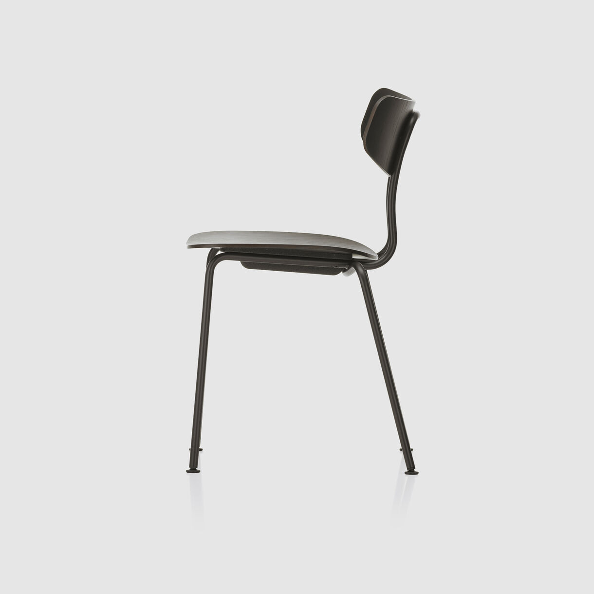 Moca Chair, Dark Oak & Basic Dark