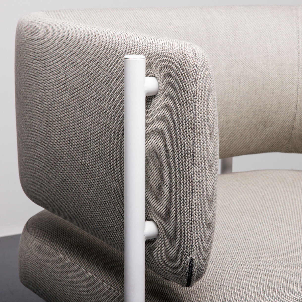 Crescent Armchair, White