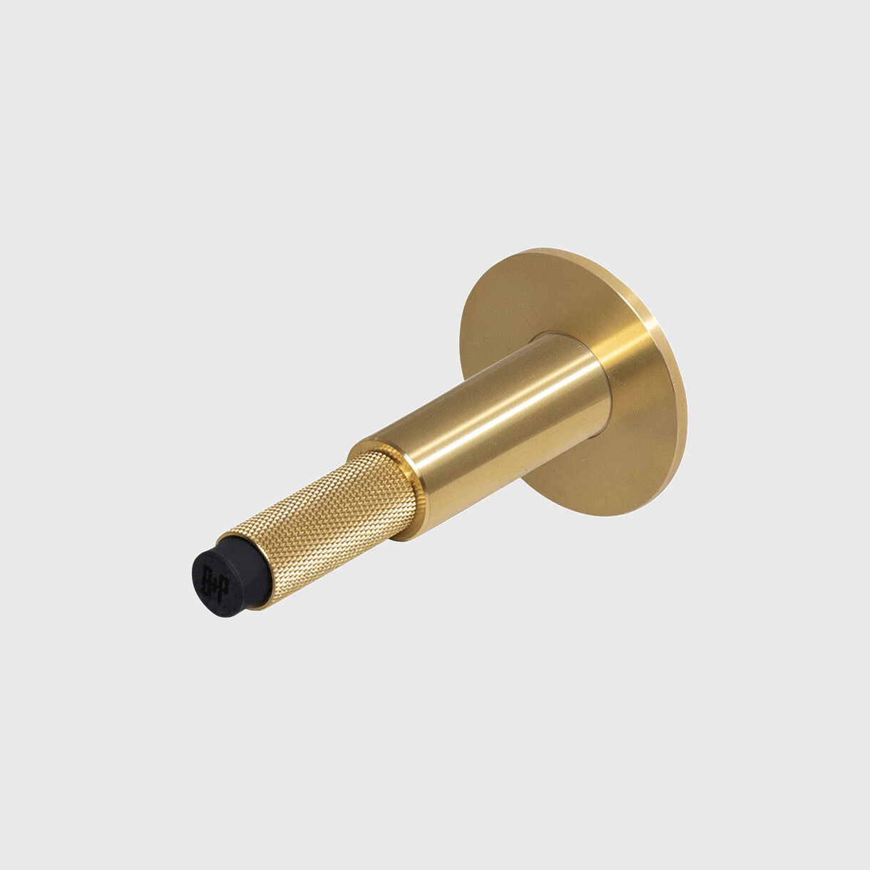 Wall Mounted Door Stop, Brass